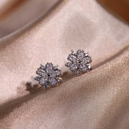 Zircon Women Necklace, Ring & Earrings Set