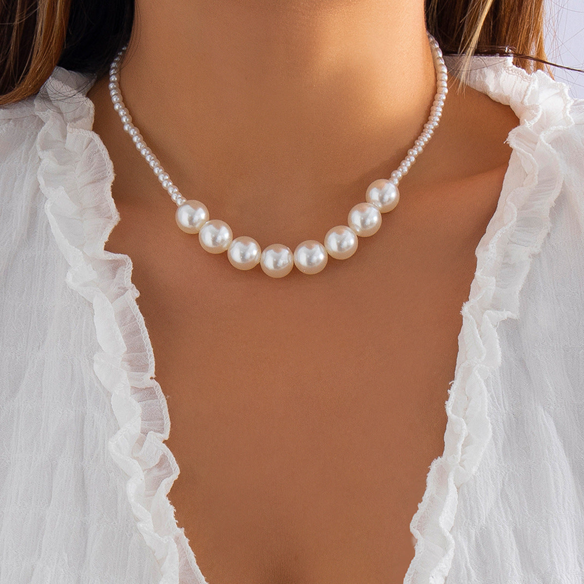 Retro Easy Matching OT Buckle Necklace