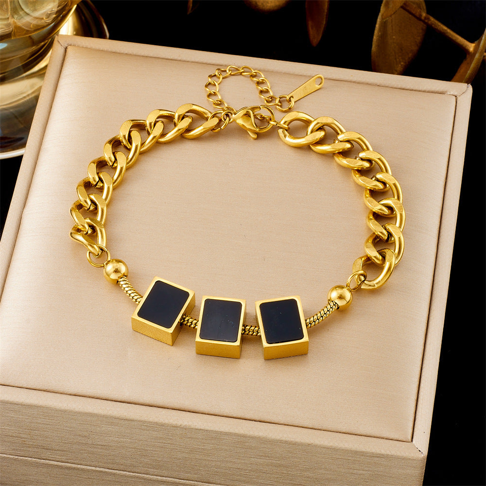 Luxury Women’s Titanium Steel Bracelets
