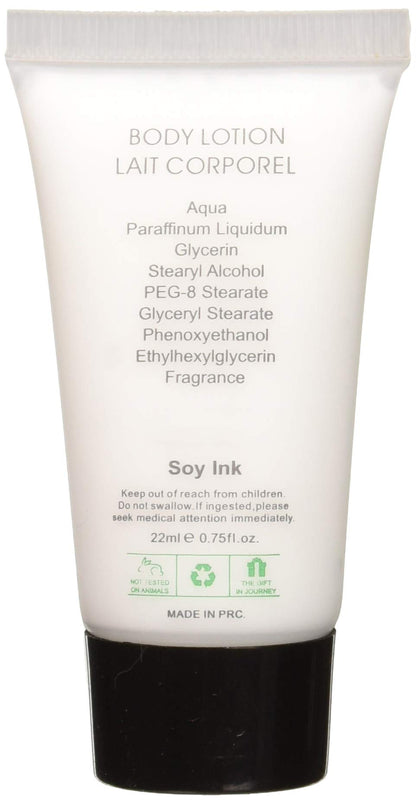 Eco Amenities Travel-Size Lotion Bulk – 288 Pack, 22ml Tubes for Hotels, Airbnbs, Gyms, and Spas
