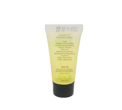 ECO amenities Hotel Shampoo Tubes – TSA-Approved, Leak-Proof, Green Tea Scent Bulk 0.75 fl oz Pack of 288