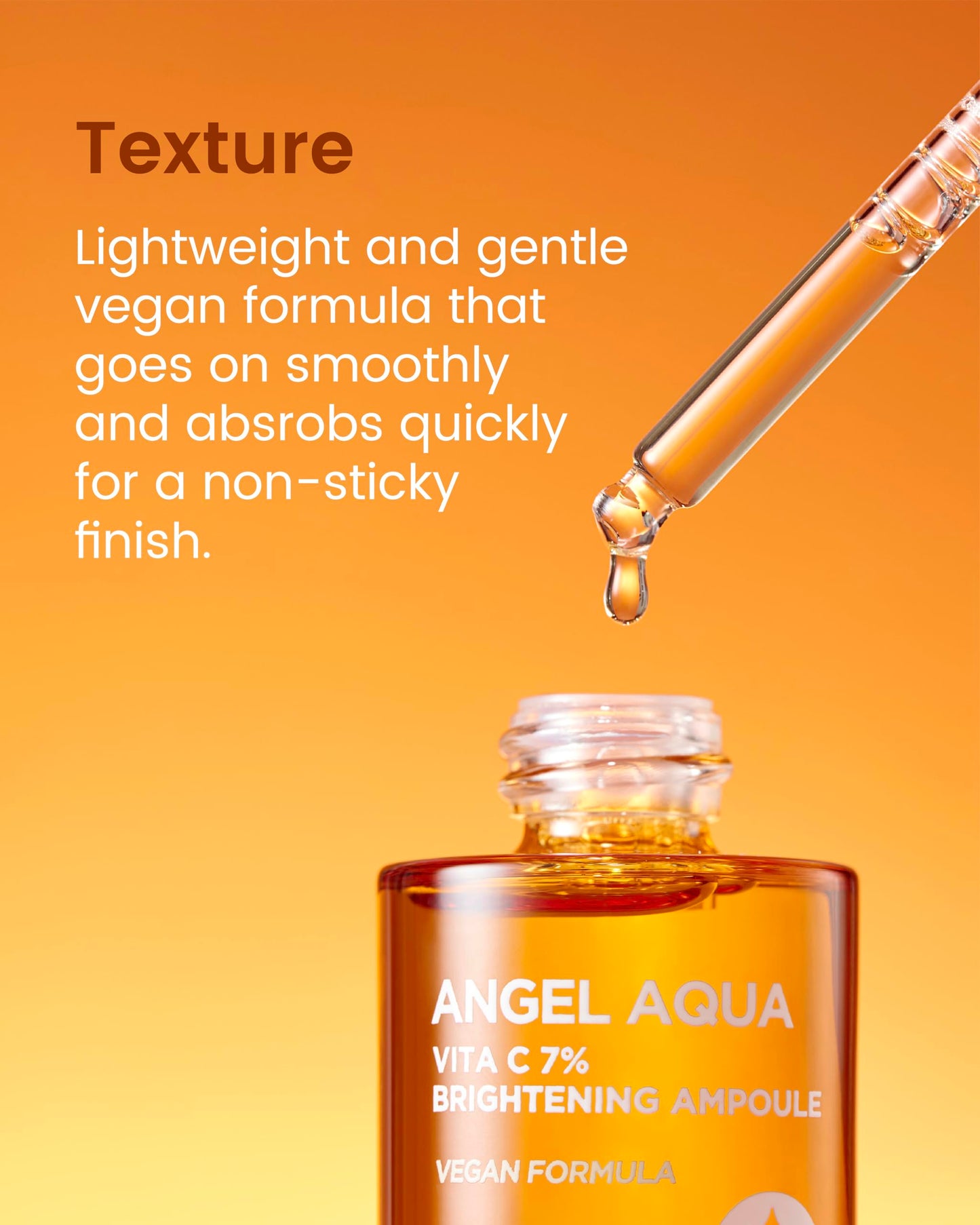ECO BEYOND Angel Aqua Vita C 7% Ampoule – Vegan Vitamin C Serum for Even Skin Tone