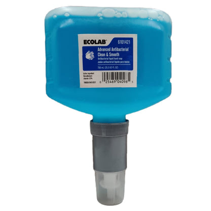 Ecolab Advanced Antibacterial Clean & Smooth Hand Soap - 750 ml