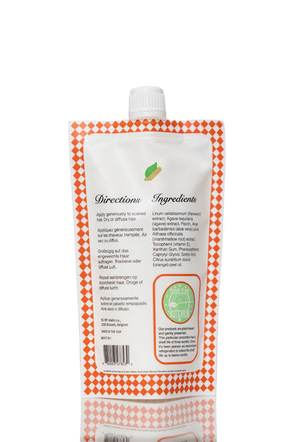 Ecoslay Orange Marmalade Curl Definer Gel – Long-Lasting Hold for Wavy, Curly, Coily & Kinky Hair