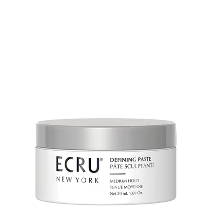 ECRU New York Defining Paste: Medium Hold Texturizing Hair Wax (Travel Size 1.69oz)