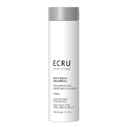 ECRU New York Sea Clean Shampoo - Lightweight Daily Shampoo, 2oz Travel Size
