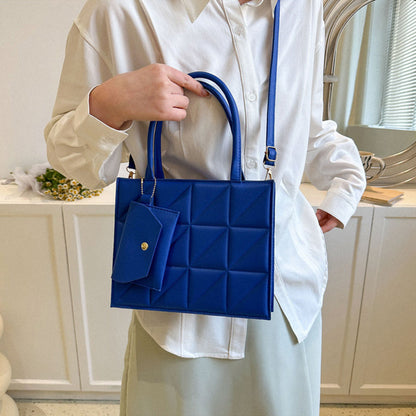 Plaid Shoulder Bag for Women