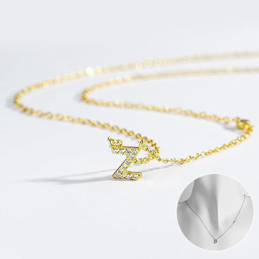 Luxury Gold A-Z 26 Letters Necklace