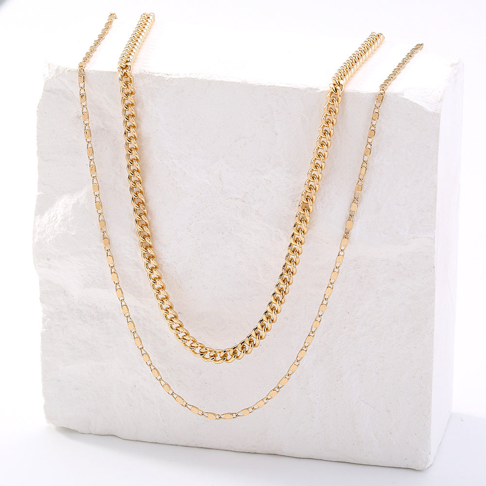 Multi-Layer Gold Choker Necklace