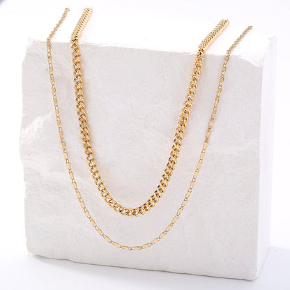 Multi-Layer Gold Choker Necklace
