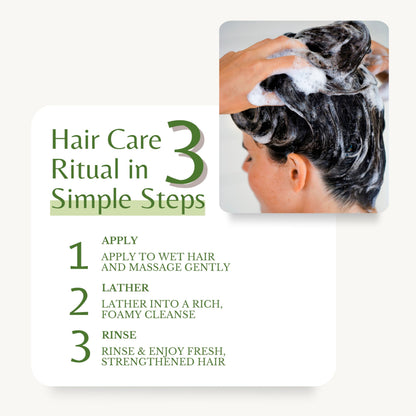 EDENIKA BOTANICALS Tea Tree Oil Shampoo – Soothes Itchy Scalp, Deep Cleansing, Sulfate-Free