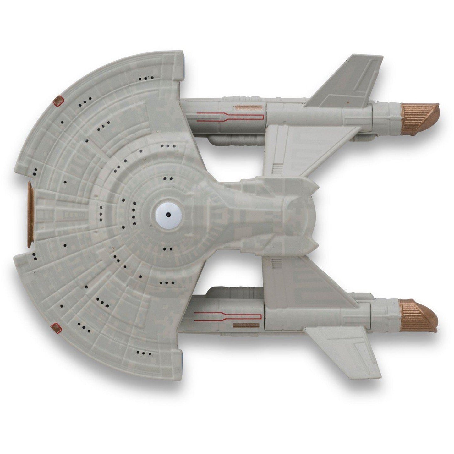 #44 U.S.S. Intrepid (22nd C) Model Die Cast Ship (Eaglemoss / Star Trek)