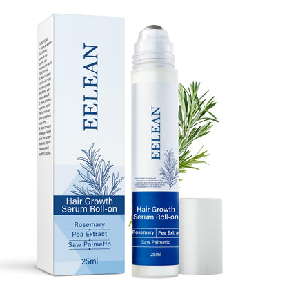 EELEAN Hair Growth Serum Roll-On 25ml – 3% Rosemary, 3% Redensyl & 2% Anagain for Hair Density