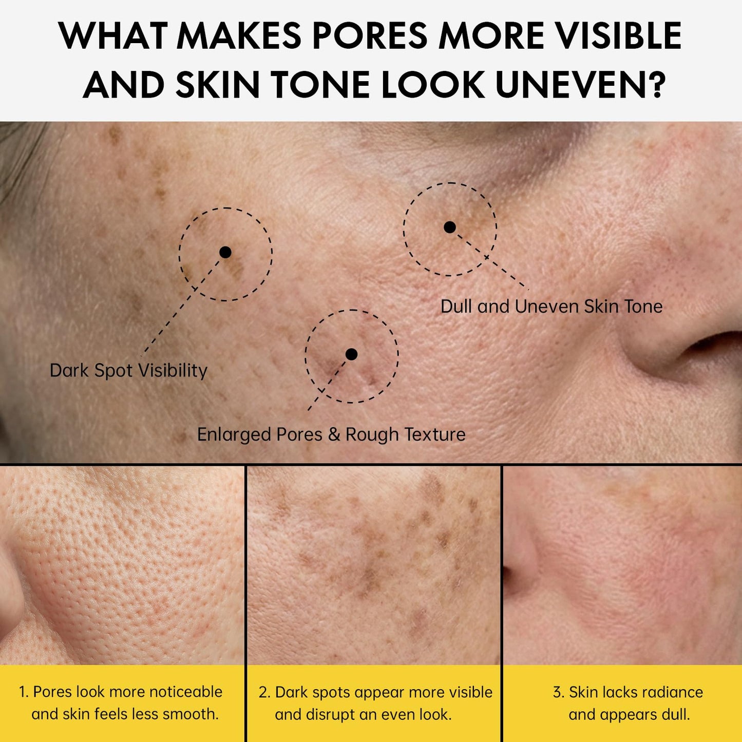 EELHOE Pores + Dark Spots Refining Cream with Arbutin, Niacinamide & Tranexamic Acid | Gentle Hydrating Daily Moisturizer for Sensitive Skin