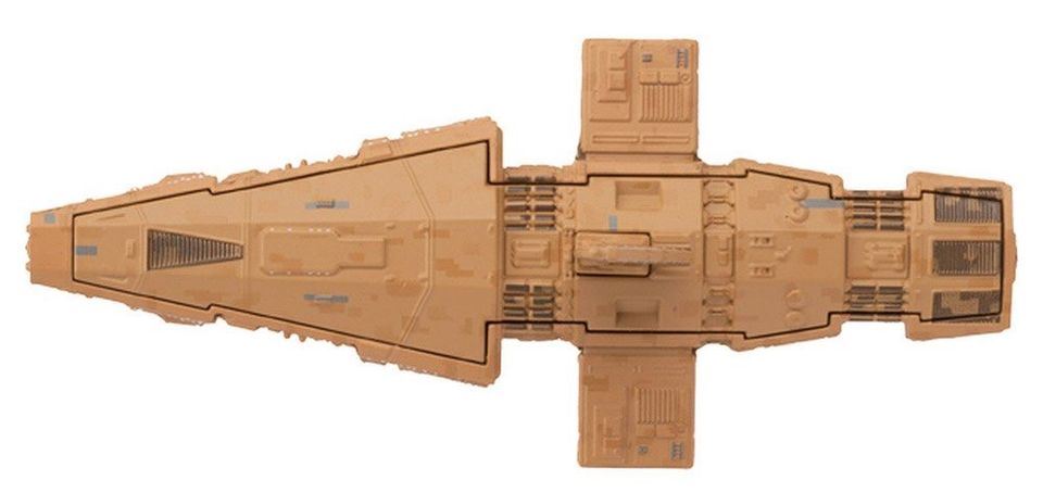 #33 Talarian Observation Craft Model Die Cast Ship BONUS ISSUE (Eaglemoss / Star Trek)