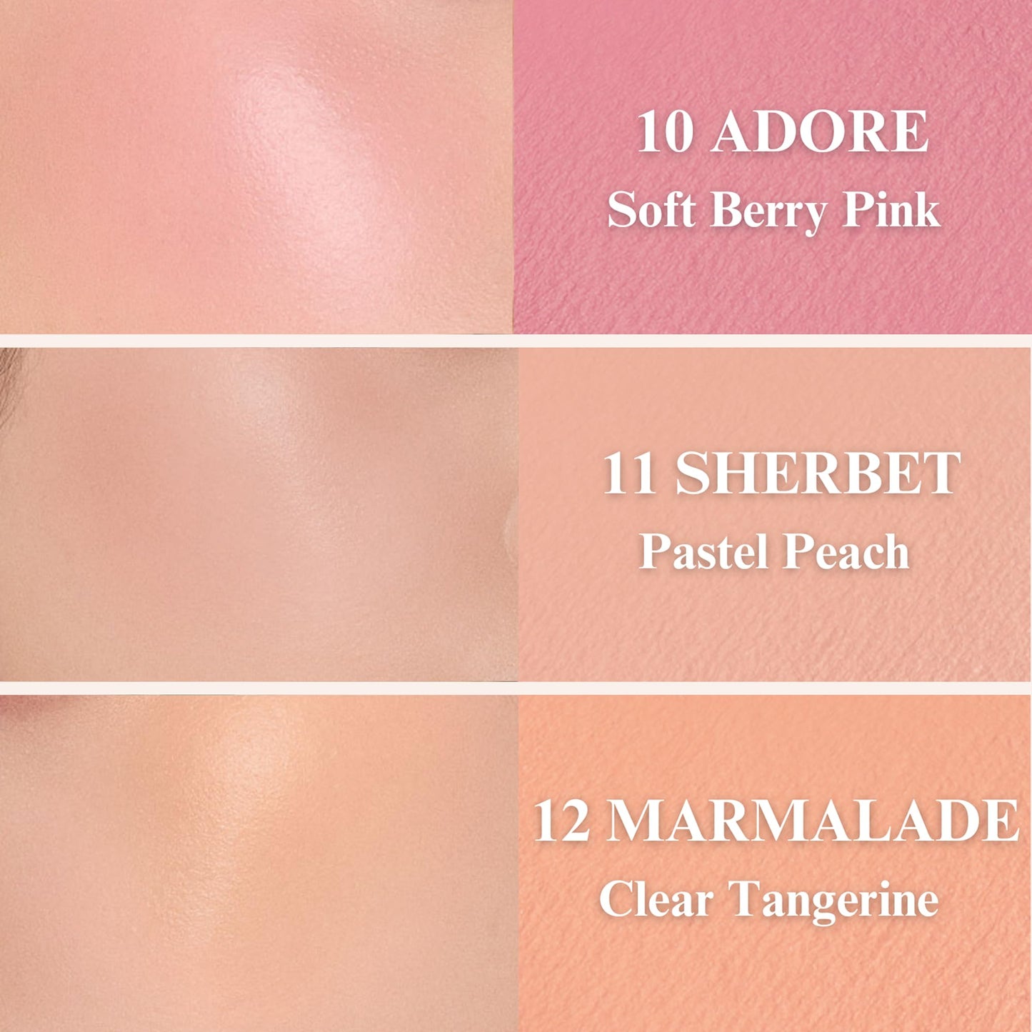 EGLIPS All Over Blusher - Cream Jelly Blush for Eyes & Cheeks | Buildable, Shimmery Pearls, Soft-Neutral Shades