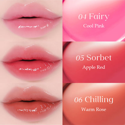 EGLIPS Dew Glaze Tint Rosy Poem – Tint + Gloss Lip Color