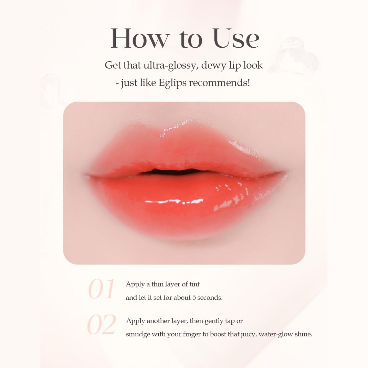EGLIPS Dew Glaze Tint Rosy Poem – Tint + Gloss Lip Color