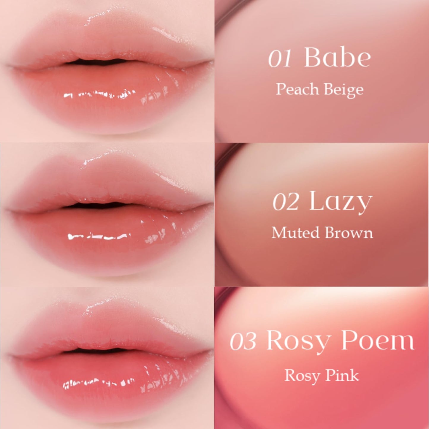 EGLIPS Dew Glaze Tint Rosy Poem – Tint + Gloss Lip Color