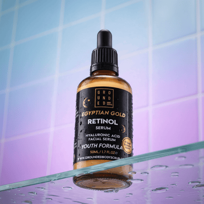 Egyptian Gold Retinol Face Serum - Anti ageing skincare 2 sizes Available