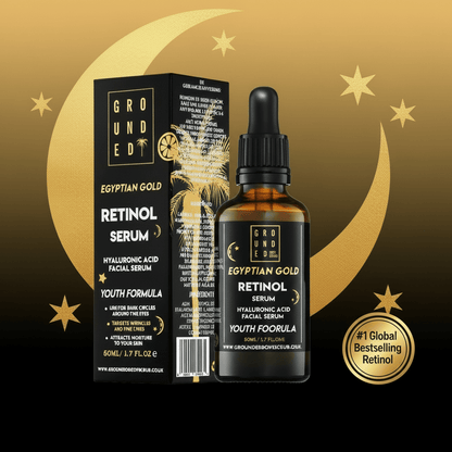 Egyptian Gold Retinol Face Serum - Anti ageing skincare 2 sizes Available