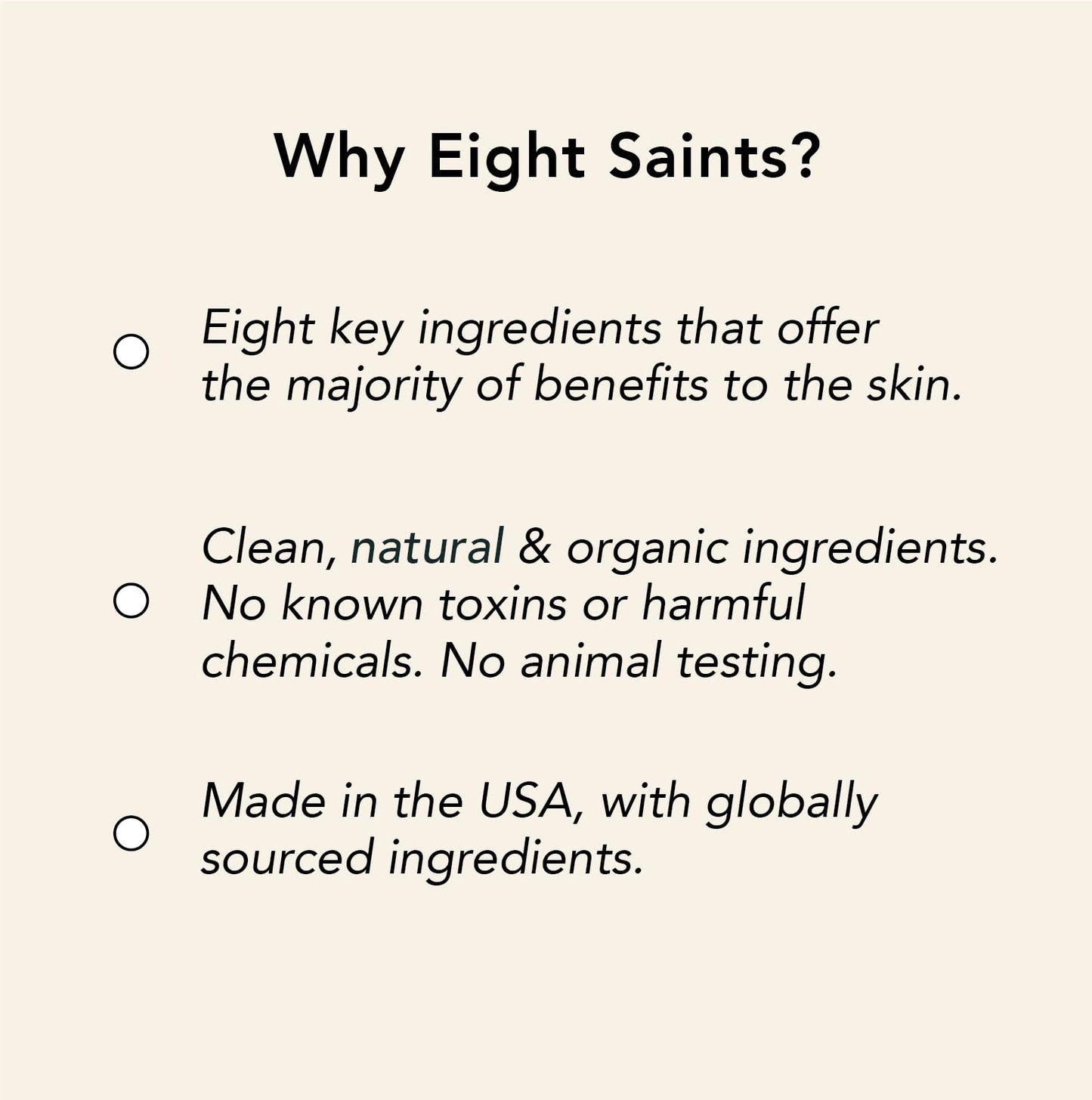 Eight Saints Soulmate Lotion – 15% Glycolic Acid Serum, Organic Anti-Aging (1.7 oz)