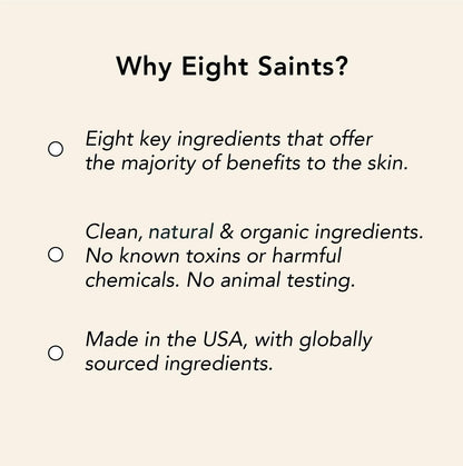 Eight Saints Soulmate Lotion – 15% Glycolic Acid Serum, Organic Anti-Aging (1.7 oz)