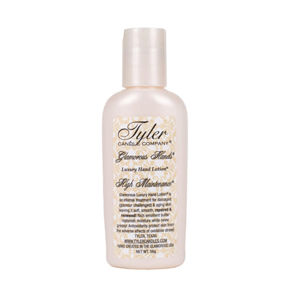 Elanze Designs Tyler Candle HIGH MAINTENANCE Hand Lotion & FRENCH MARKET Autoglam Auto Air Freshener Bundle (Set of 3)