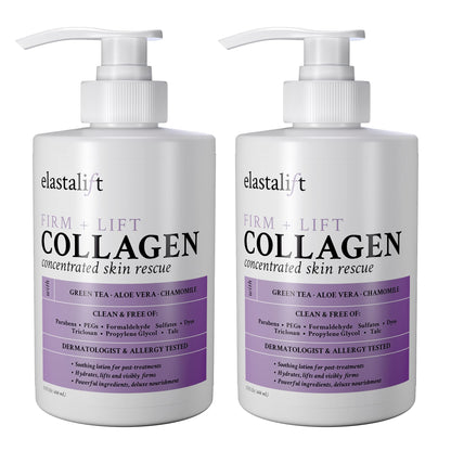 Elastalift Fragrance-Free Collagen Cream — 2pc Body & Face Moisturizer