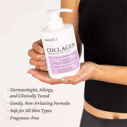 Elastalift Fragrance-Free Collagen Cream — 2pc Body & Face Moisturizer