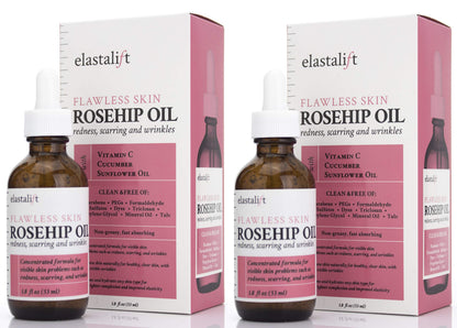 Elastalift Rosehip Oil with Vitamin C & Cucumber — 1.8 fl oz (Pack of 2)