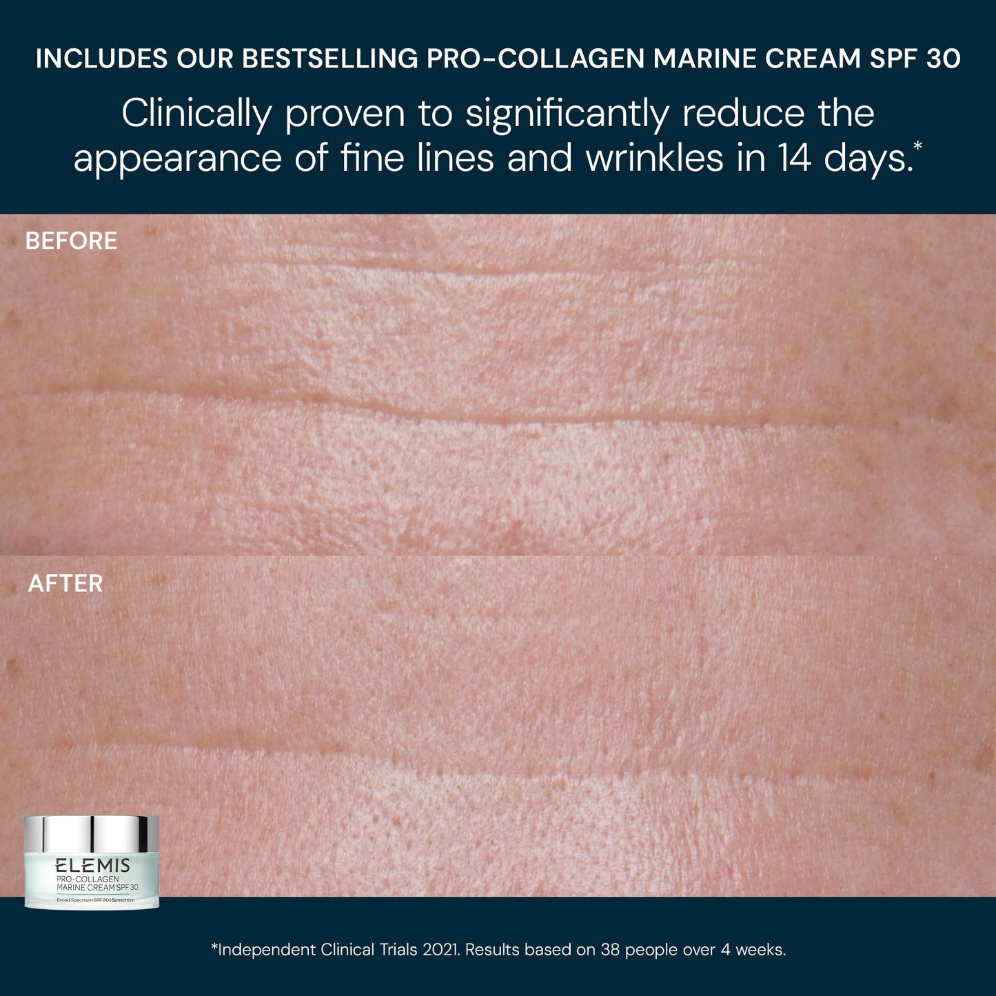 Elemis Day & Night Wonder Duo | Pro-Collagen Marine Cream SPF30 & Night Cream