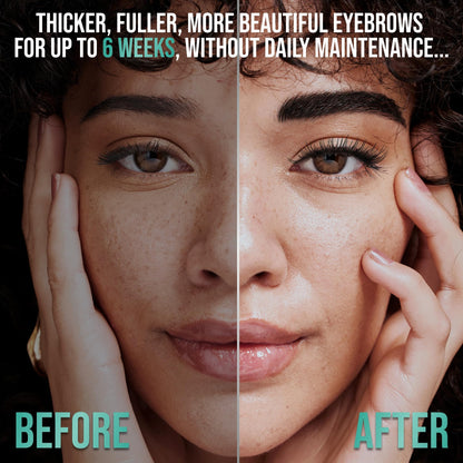 Elevate the Beauty Eyebrow & Lash Kit — Black & Brown, 10 Applications, Vegan 2-in-1