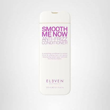 ELEVEN AUSTRALIA Smooth Me Now Anti Frizz Conditioner – Avocado Oil & Cucumber Extract, 10.1 fl oz