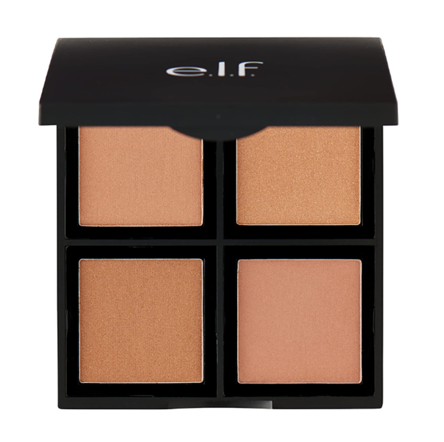 e.l.f. Bronzer Palette 83319 Bronzed Beauty – Versatile, Skin-Loving Bronzing Powders