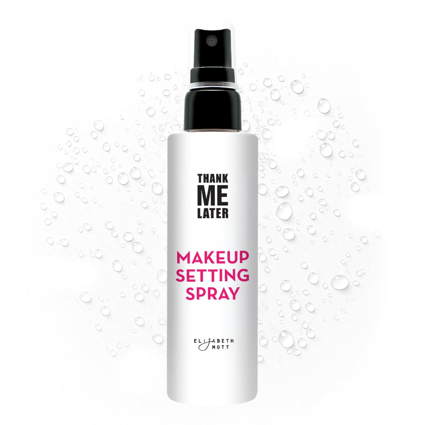 Elizabeth Mott Thank Me Later 3-in-1 Dewy Makeup Setting Spray – Hydrating Niacinamide, Travel-Size 30ml