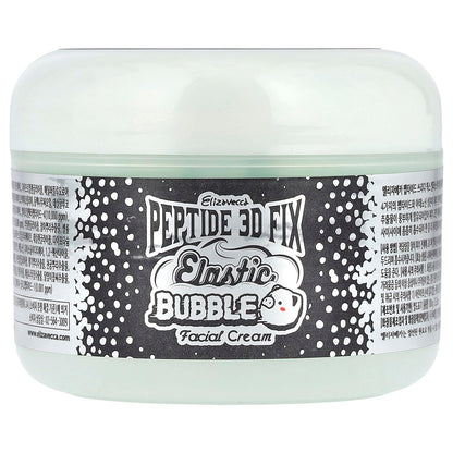 Elizavecca 3D Peptide Elastic Water Bubble Cream – 100 g for All Skin Types
