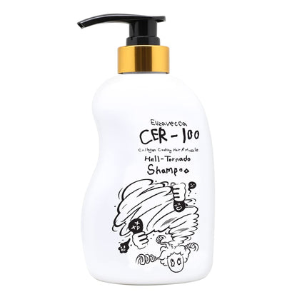 Elizavecca CER-100 Collagen Coating Shampoo for Oily Hair | 500ml | K-Beauty