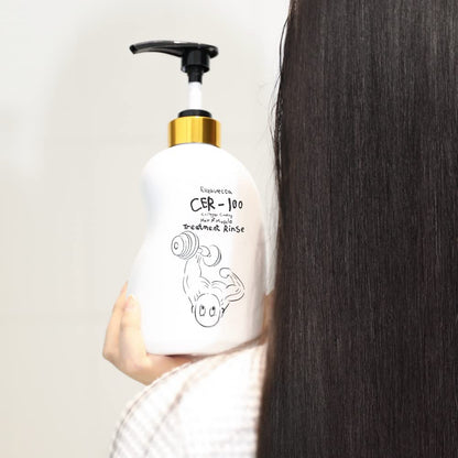 Elizavecca Collagen Coating Hair Treatment Rinse 500ml – Moisturizing Conditioner for Dry Hair