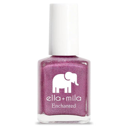 ella+mila Dragonfly Purple Nail Polish — Quick-Dry, Chip-Resistant, 0.45 fl oz