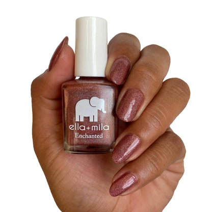 ella+mila Oasis Nail Polish – Quick-Dry, Chip-Resistant Red, 0.45 fl oz