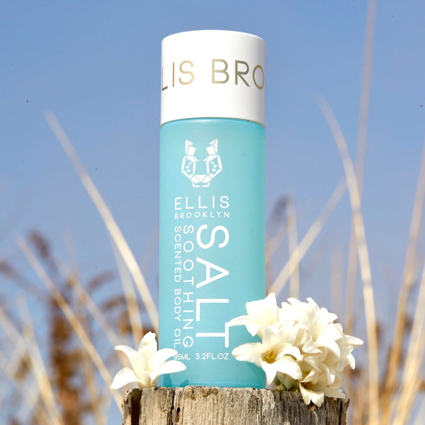 Ellis Brooklyn SALT Body Oil – Ylang Ylang, Violet Leaves, Sandalwood | 3.2 Fl Oz