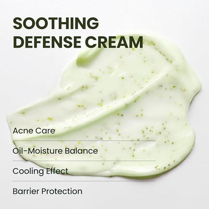 elravie HyCicaMue Defence Cream | Barrier Repair Moisturizer with Cica & Hyaluronic Acid | Korean Skincare