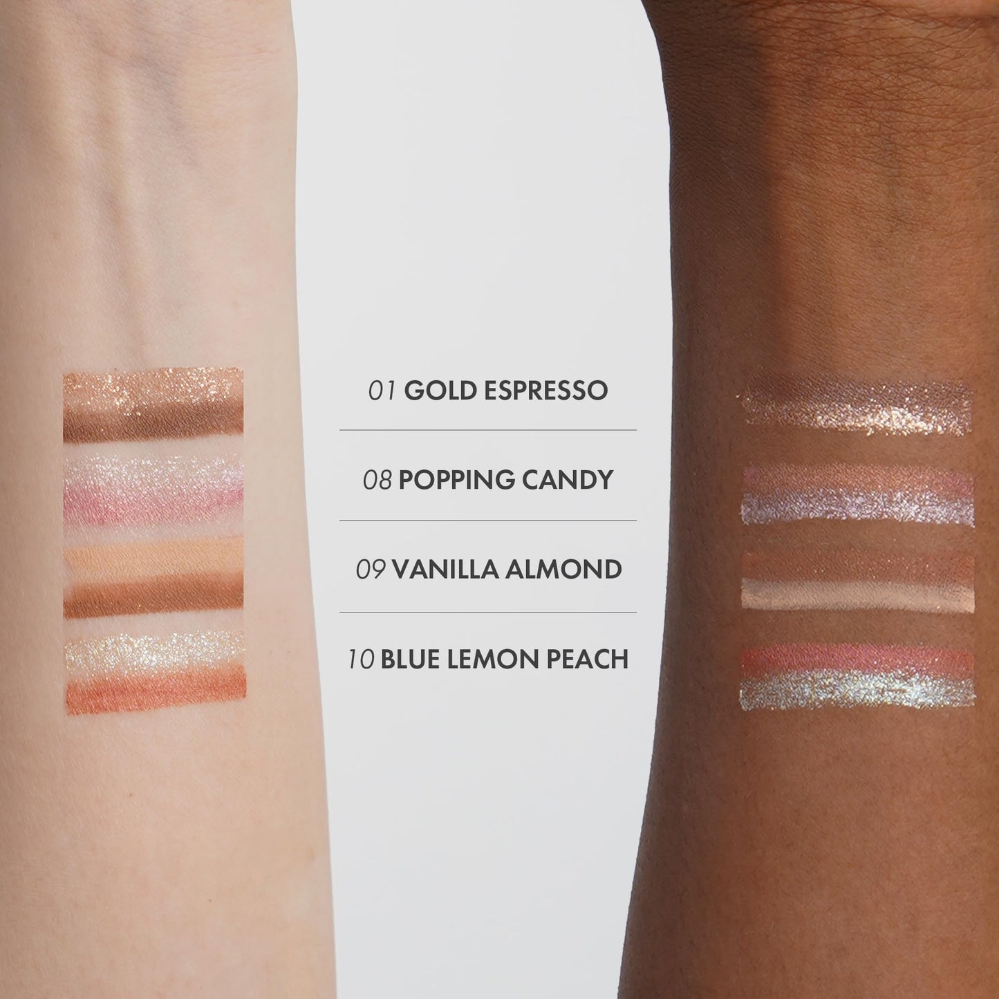 ELROEL Blanc Double Shadow Stick - 48HR Dual-Tone Eye Shadow Pencil | Waterproof & Smudge-Proof