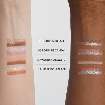 ELROEL Blanc Double Shadow Stick - 48HR Dual-Tone Eye Shadow Pencil | Waterproof & Smudge-Proof