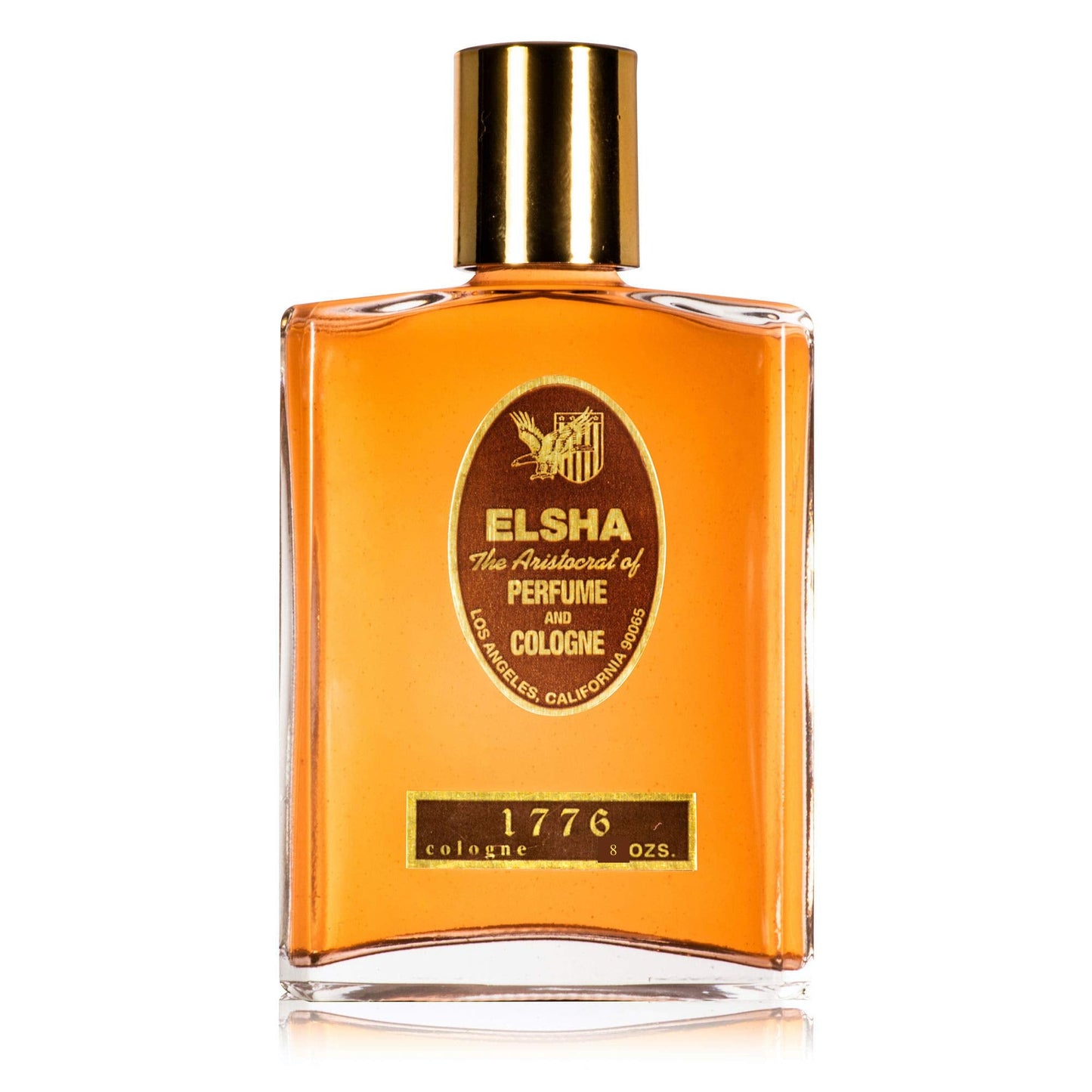 ELSHA Cologne 1776 – Long-Lasting Woodsy Leather Scent | 8 oz Bottle | Made in USA