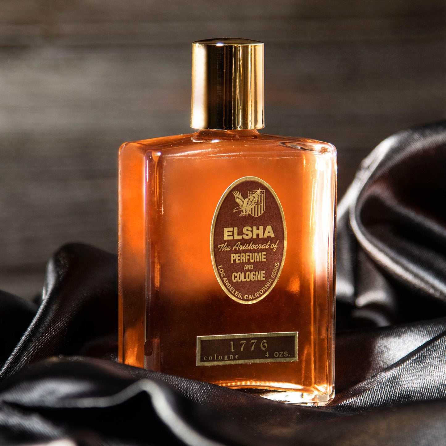 ELSHA Cologne 1776 – Long-Lasting Woodsy Leather Scent | 8 oz Bottle | Made in USA