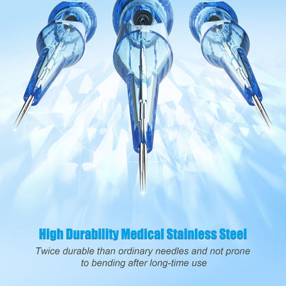 Emalla ELIOT Tattoo Cartridge Needles – 20Pcs #10, 0.30mm, 3.5mm Taper | 1005RSL
