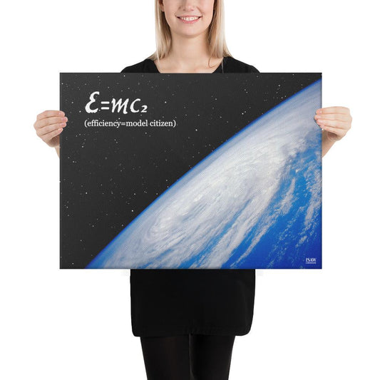 E=MC2 - Premium Grade Canvas Print