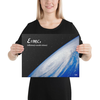E=MC2 - Premium Grade Canvas Print